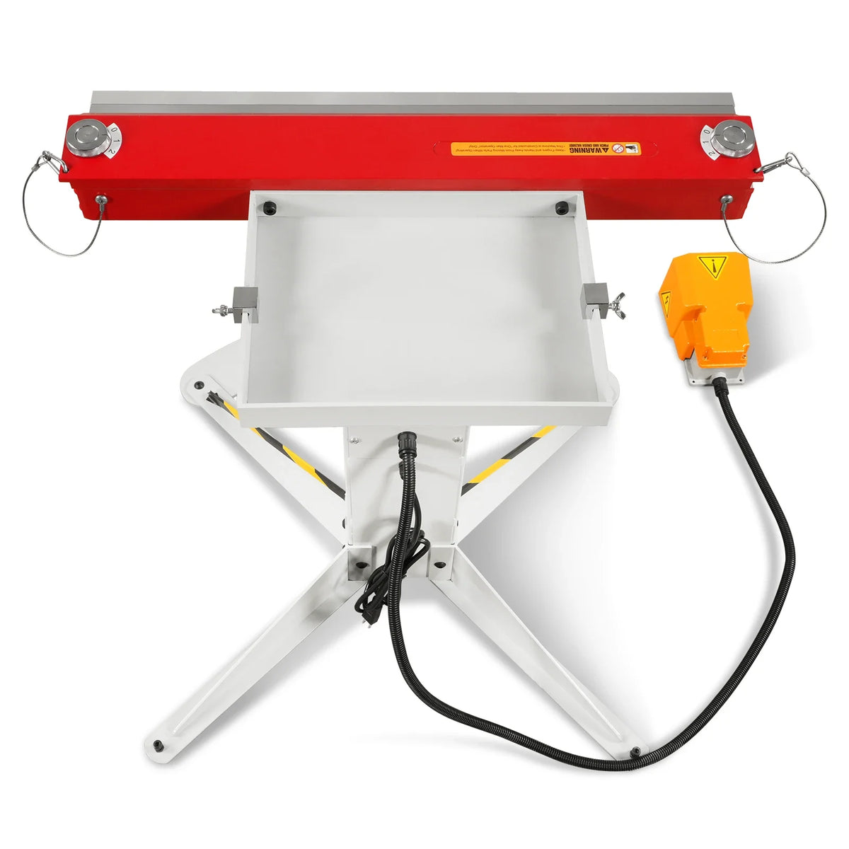 24 in Industrial Magnetic Pan and Box Heavy-Duty Sheet Metal Brake, 20 Gauge Capacity, MSMB650E-R - view 18