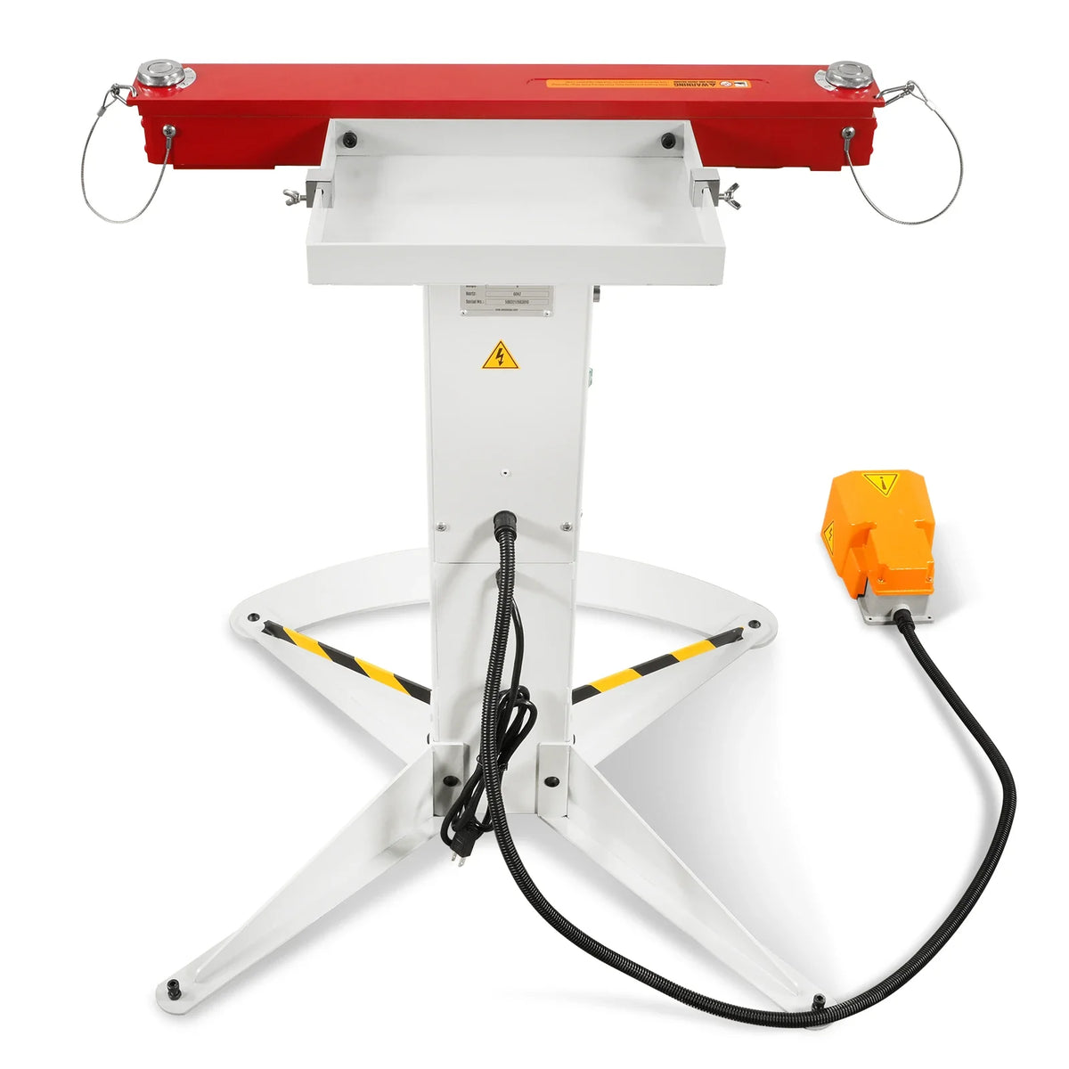 24 in Industrial Magnetic Pan and Box Heavy-Duty Sheet Metal Brake, 20 Gauge Capacity, MSMB650E-R - view 14
