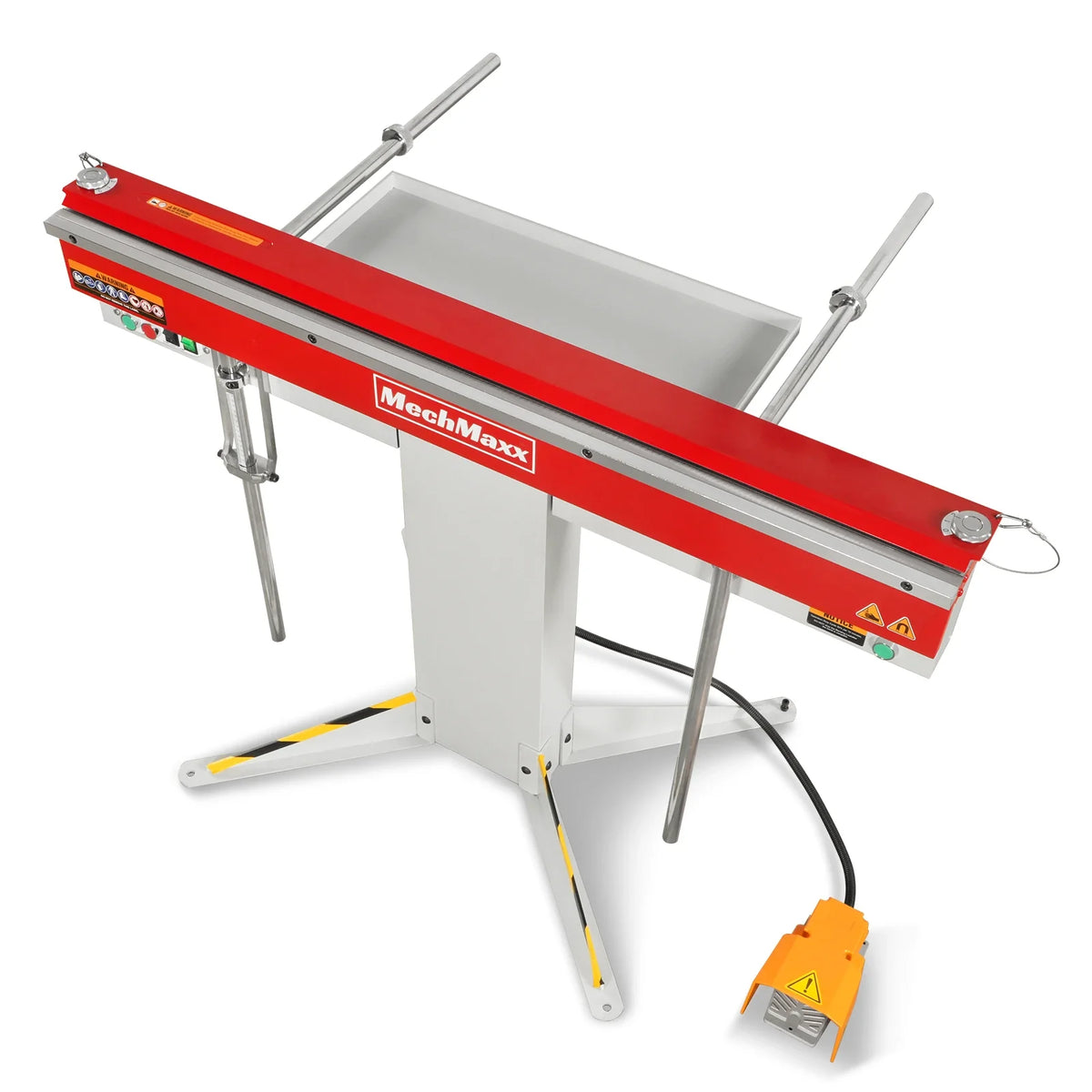 48 in Industrial Magnetic Pan and Box Heavy-Duty Sheet Metal Brake, 20 Gauge Capacity, MSMB1250E-R - view 23