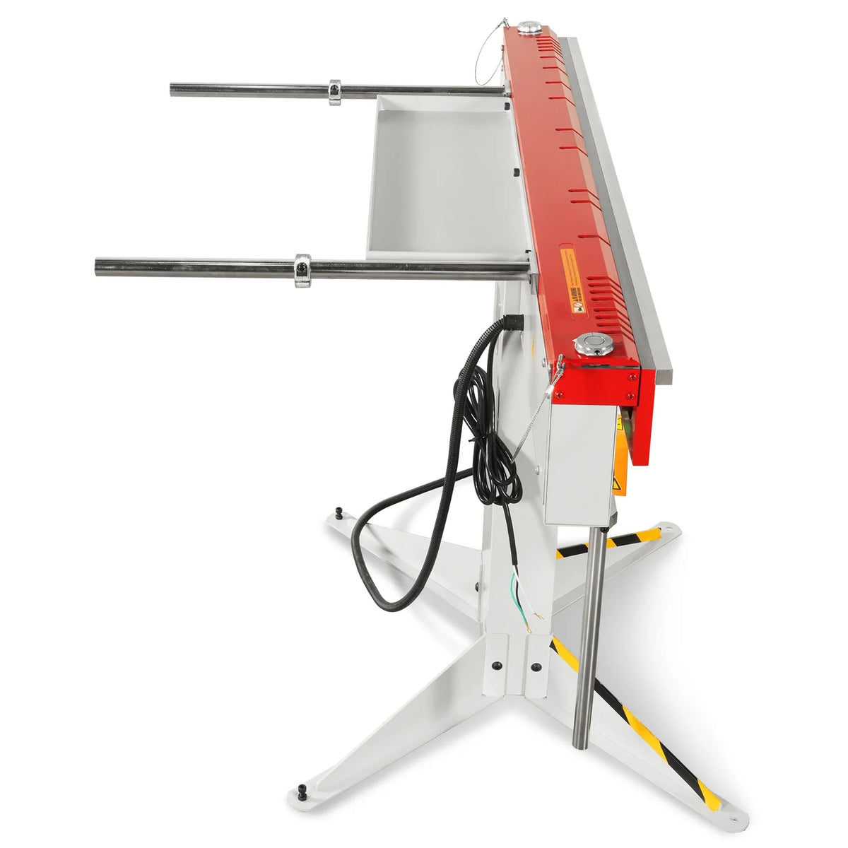 48 in Industrial Magnetic Pan and Box Heavy-Duty Sheet Metal Brake, 20 Gauge Capacity, MSMB1250E-R - view 13