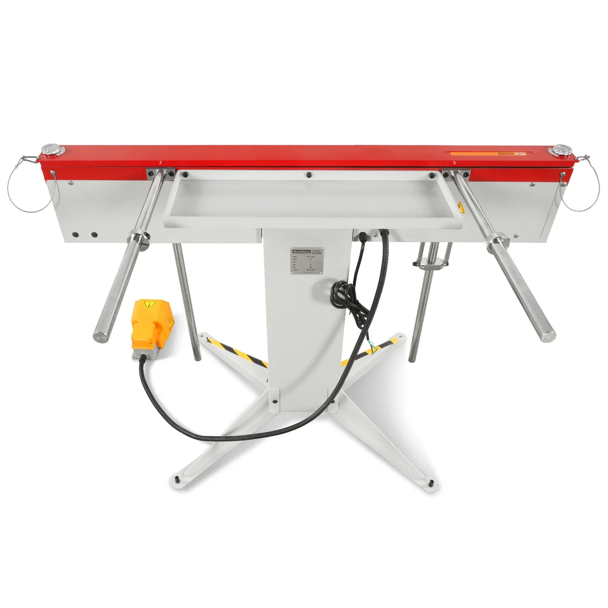 48 in Industrial Magnetic Pan and Box Heavy-Duty Sheet Metal Brake, 20 Gauge Capacity, MSMB1250E-R - view 19