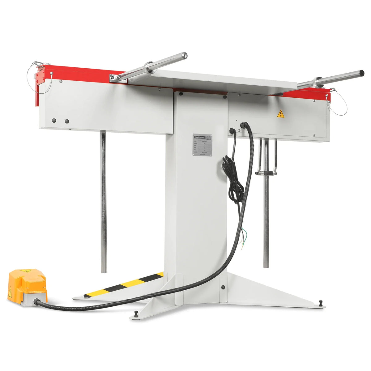 48 in Industrial Magnetic Pan and Box Heavy-Duty Sheet Metal Brake, 20 Gauge Capacity, MSMB1250E-R - view 17