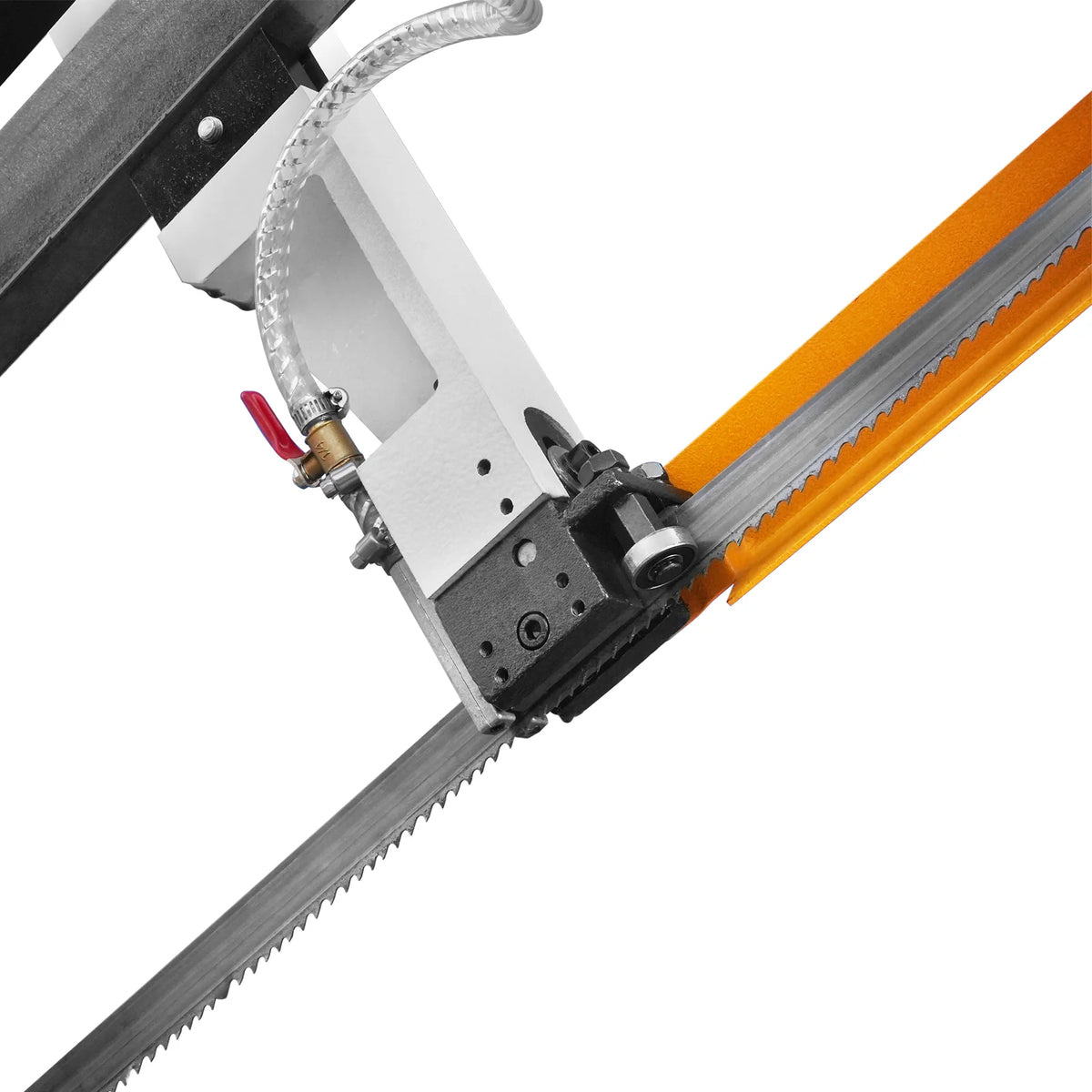 10 in Horizontal Metal Cutting Band Saw, 2 HP 1.5 kW, 4-Speed, 0-45 Degree Swivel, Hydraulic Downfeed, 230V, B - view 43