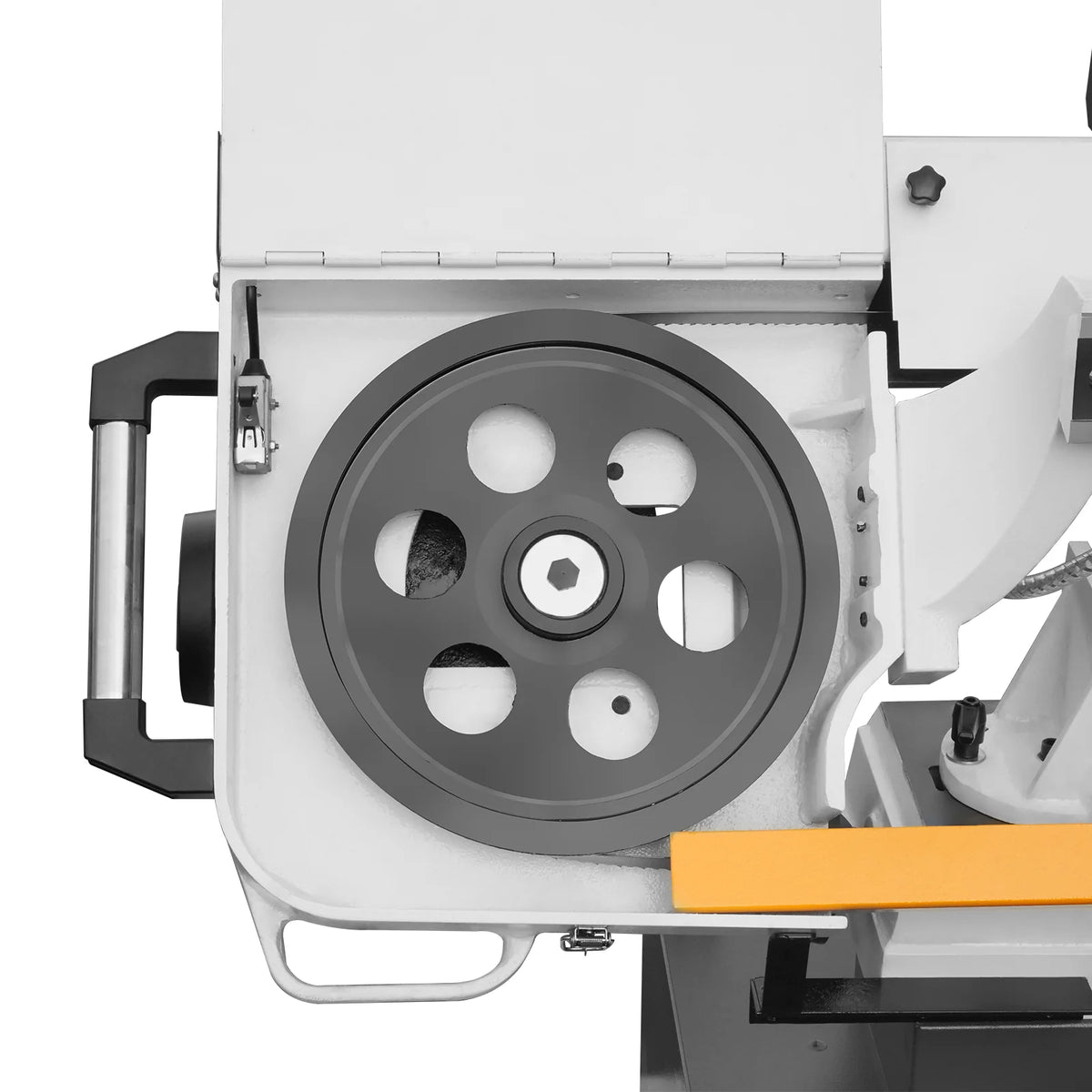 10 in Horizontal Metal Cutting Band Saw, 2 HP 1.5 kW, 4-Speed, 0-45 Degree Swivel, Hydraulic Downfeed, 230V, B - view 44