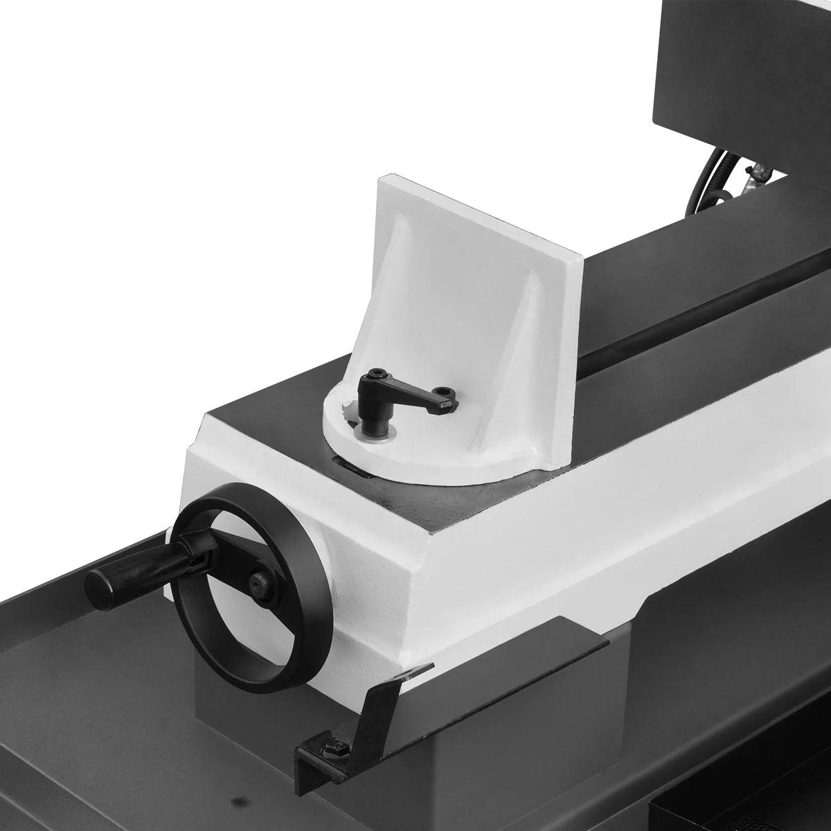 10 in Horizontal Metal Cutting Band Saw, 2 HP 1.5 kW, 4-Speed, 0-45 Degree Swivel, Hydraulic Downfeed, 230V, B - view 40