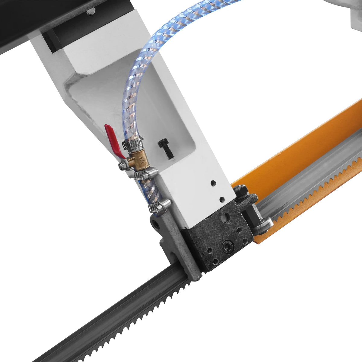 MechMaxx Metal Cutting Band Saw, 10 in Horizontal, 2 HP 220V, 0-45 Degree Mitering, Hydraulic Down Feed, Coola - view 59