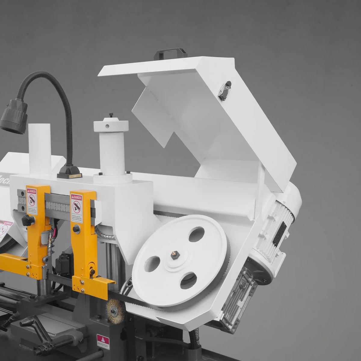 8 in Double Column Horizontal Metal Cutting Band Saw, 7-7/8 x 7-7/8 in Capacity, Hydraulic Feed, Coolant Syste - view 29