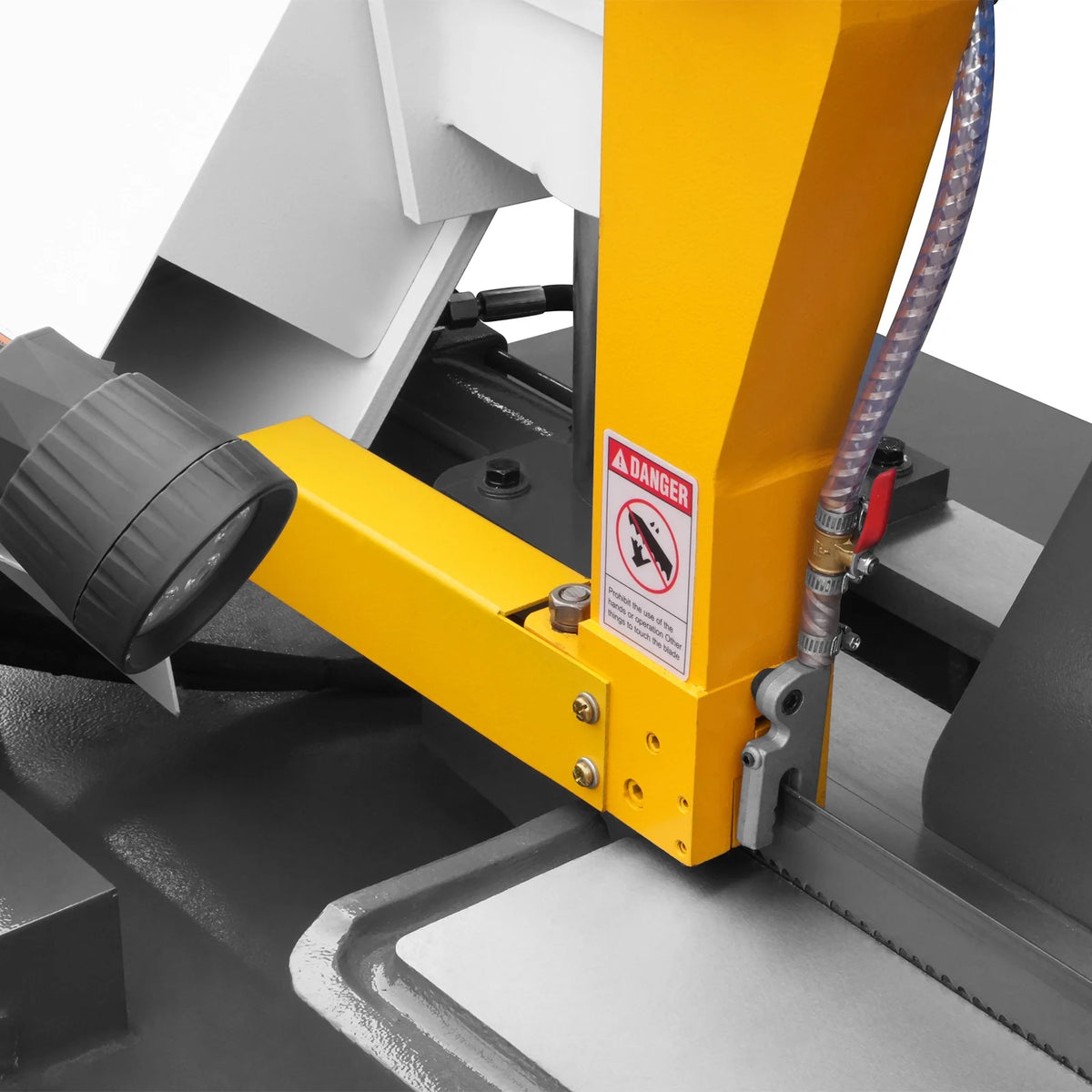 15.7 in Industrial Horizontal Metal Cutting Band Saw, Hydraulic Feed, 3.0/4.0 kW Motor, Manual Clamping, GH424 - view 20