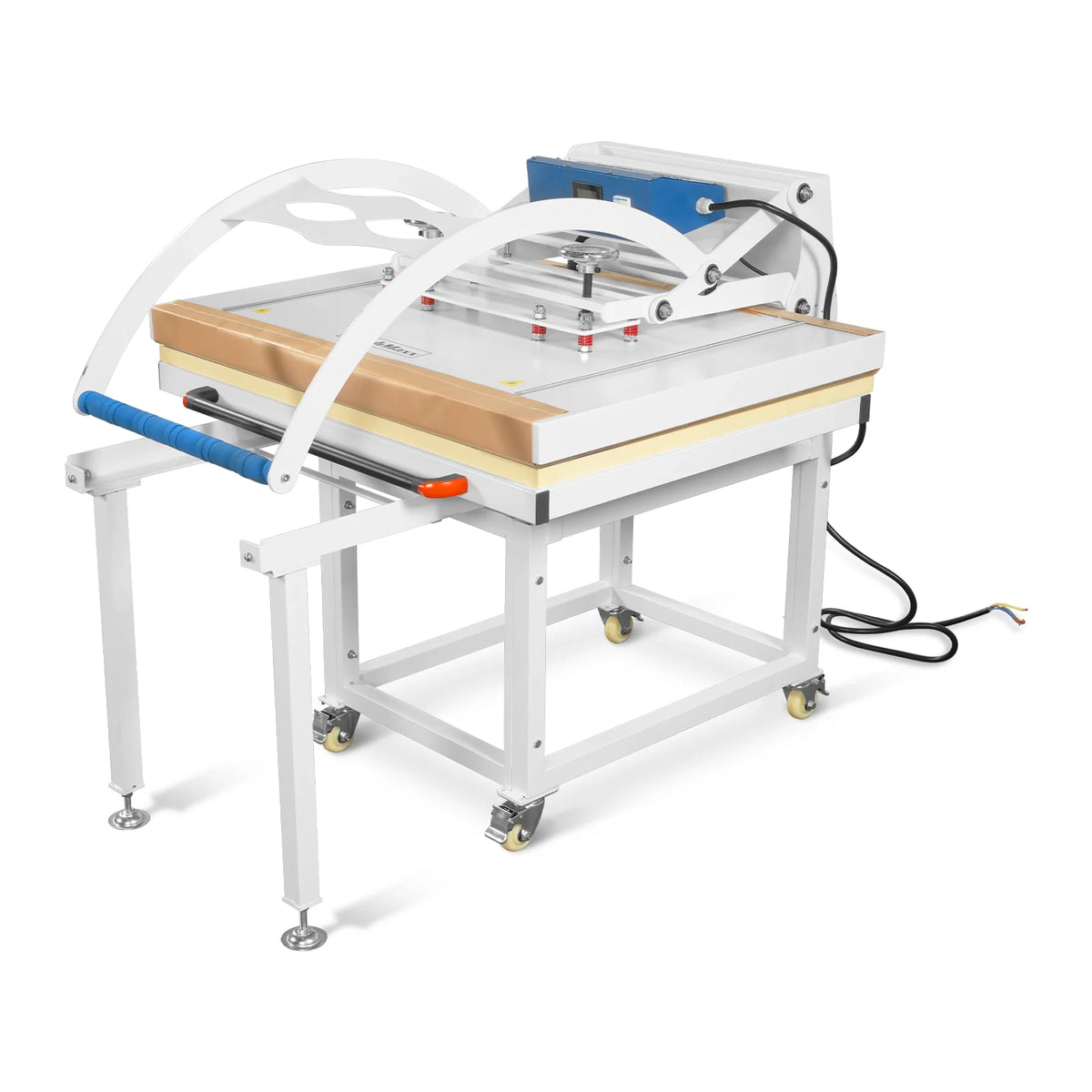 32" x 40" (80 x 100 cm) Large Format Manual Heat Press, 220V 8.4 HP / 6300W for Sublimation and Heat Transfer, - view 5