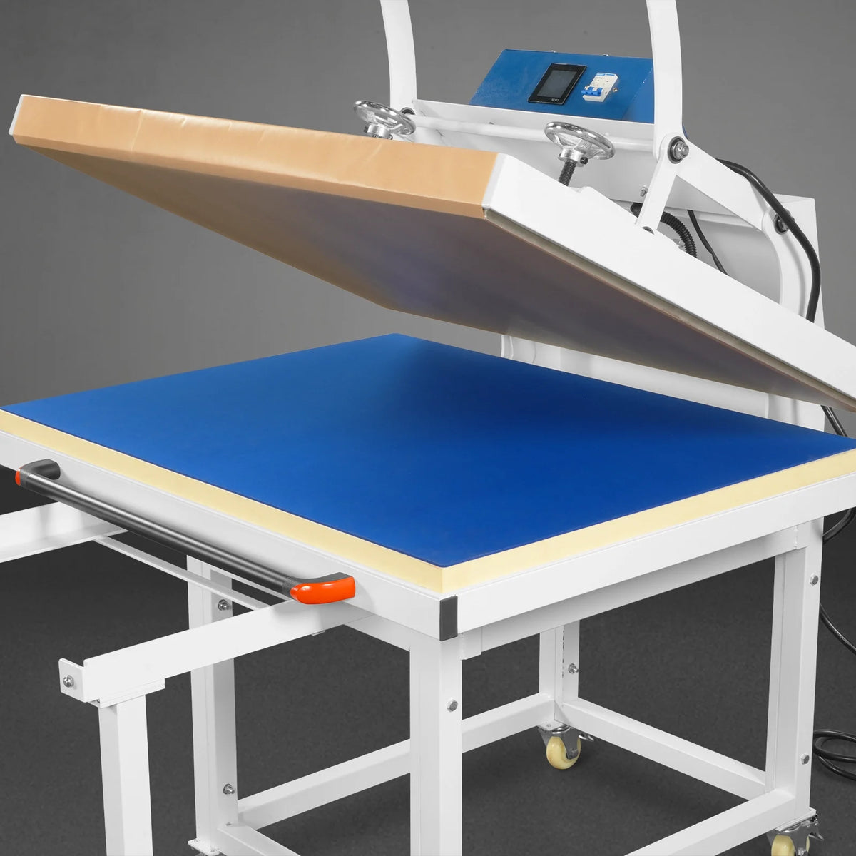 32" x 40" (80 x 100 cm) Large Format Manual Heat Press, 220V 8.4 HP / 6300W for Sublimation and Heat Transfer, - view 15