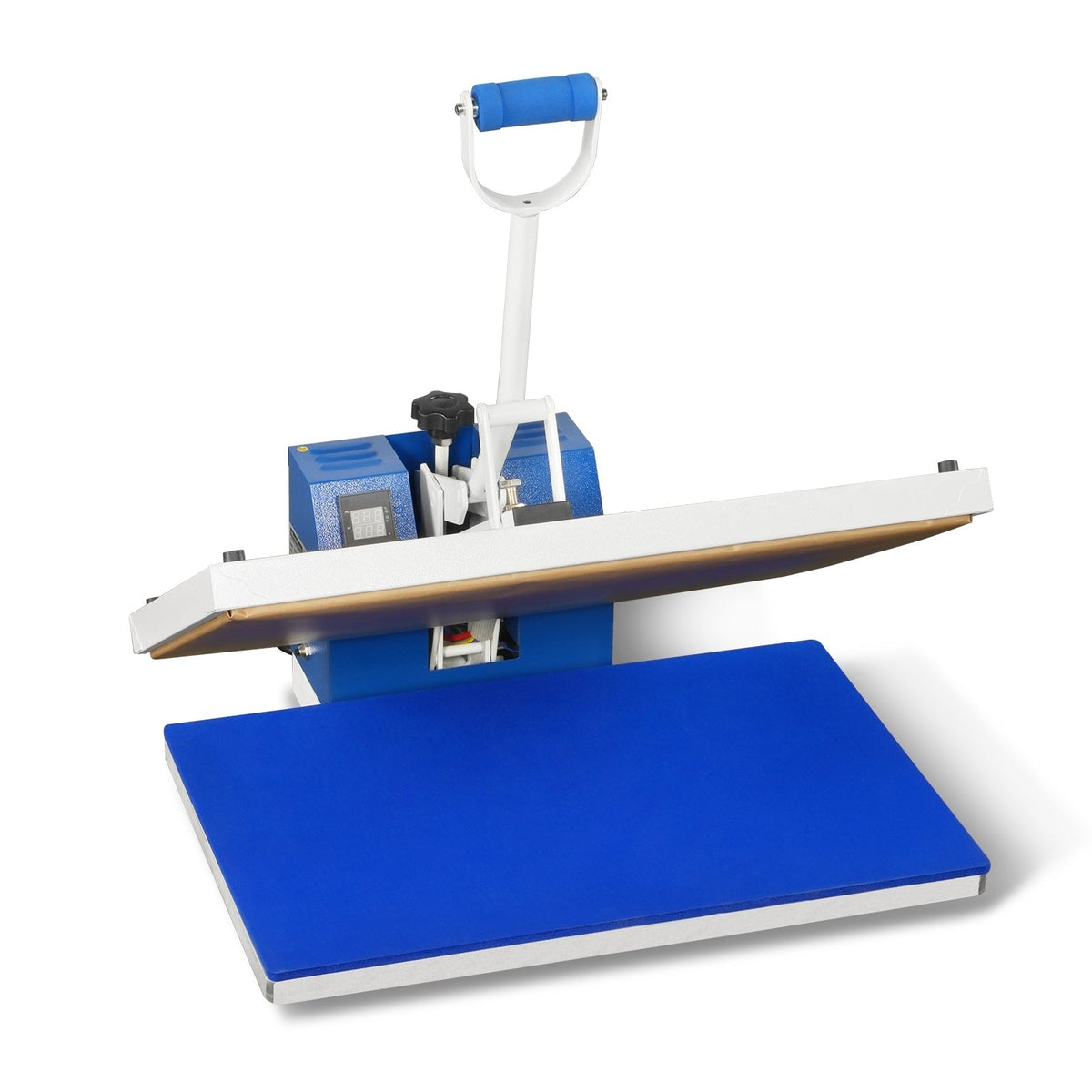 16" x 24" Manual Heat Press, 110V 1.87 HP / 1400W, Teflon-Coated Aluminum Heating Plate, Digital Control for T