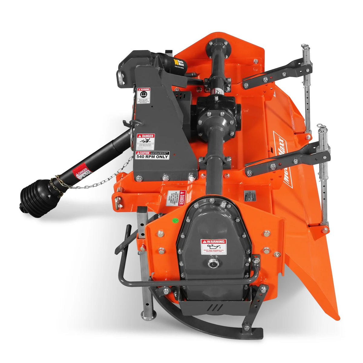 60 in Rotary Tiller, 3 Point Hitch Cat.1 & 2, Gear Drive, PTO Shaft Included with Slip Clutch, 30-60 HP, MRT60 - view 20
