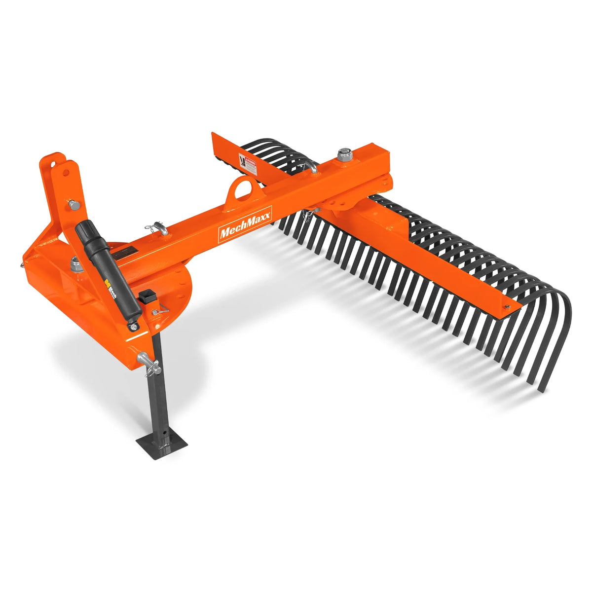 60" Offset Landscape Rake with 30 Tines 3 Point Hitch Tractor Attachment, LRA60 - view 10