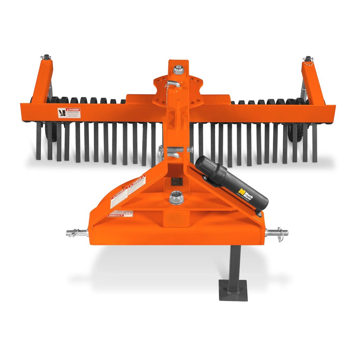 60" Offset Landscape Rake with Bolt-on Wheels & 30 Tines 3 Point Hitch Tractor Attachment, LRA60W - view 9