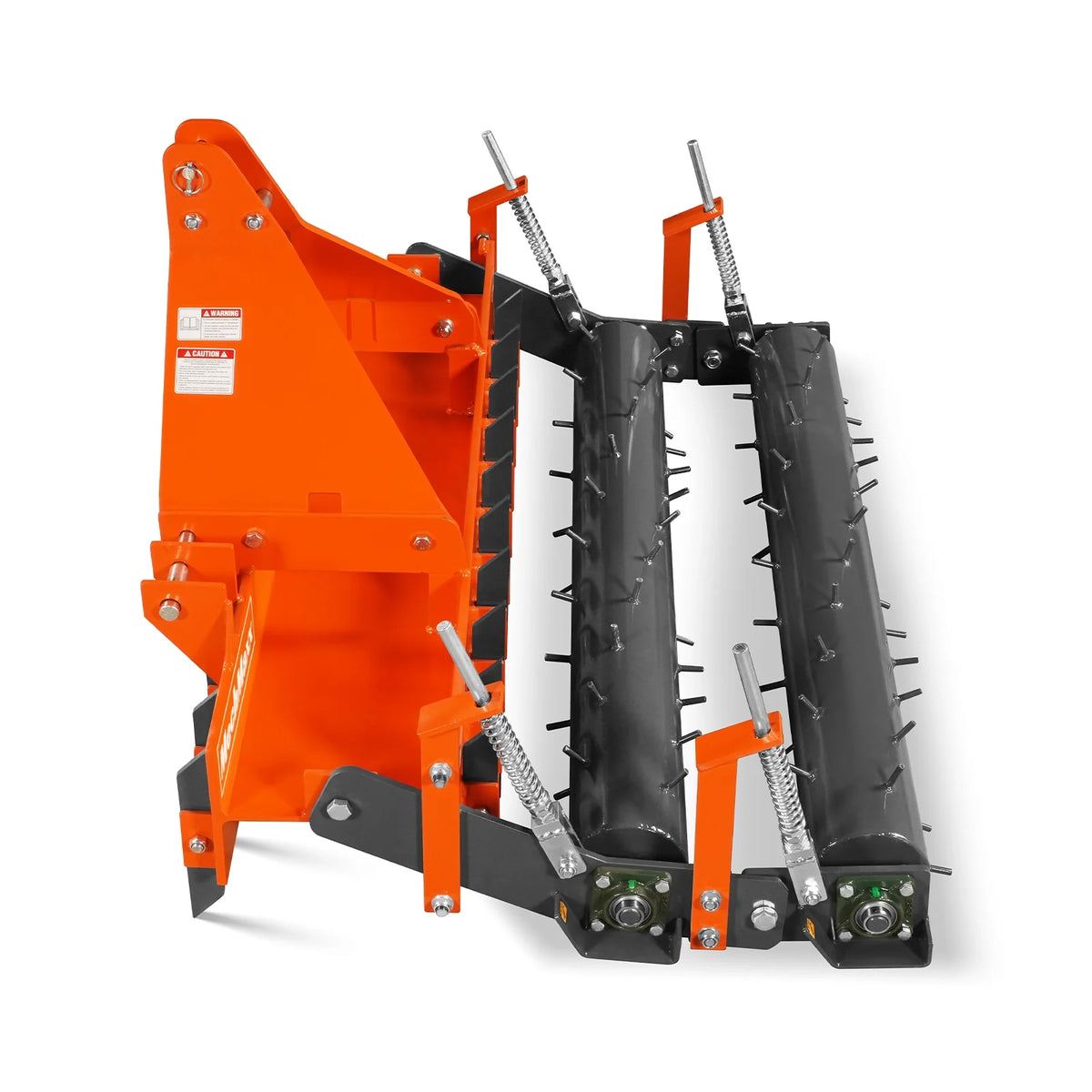 60" Heavy Duty Soil Pulverizer, Double Spiked Roller, 21 Shanks, Category 1 and 2, 3 Point Hitch Tractor Attac - view 18