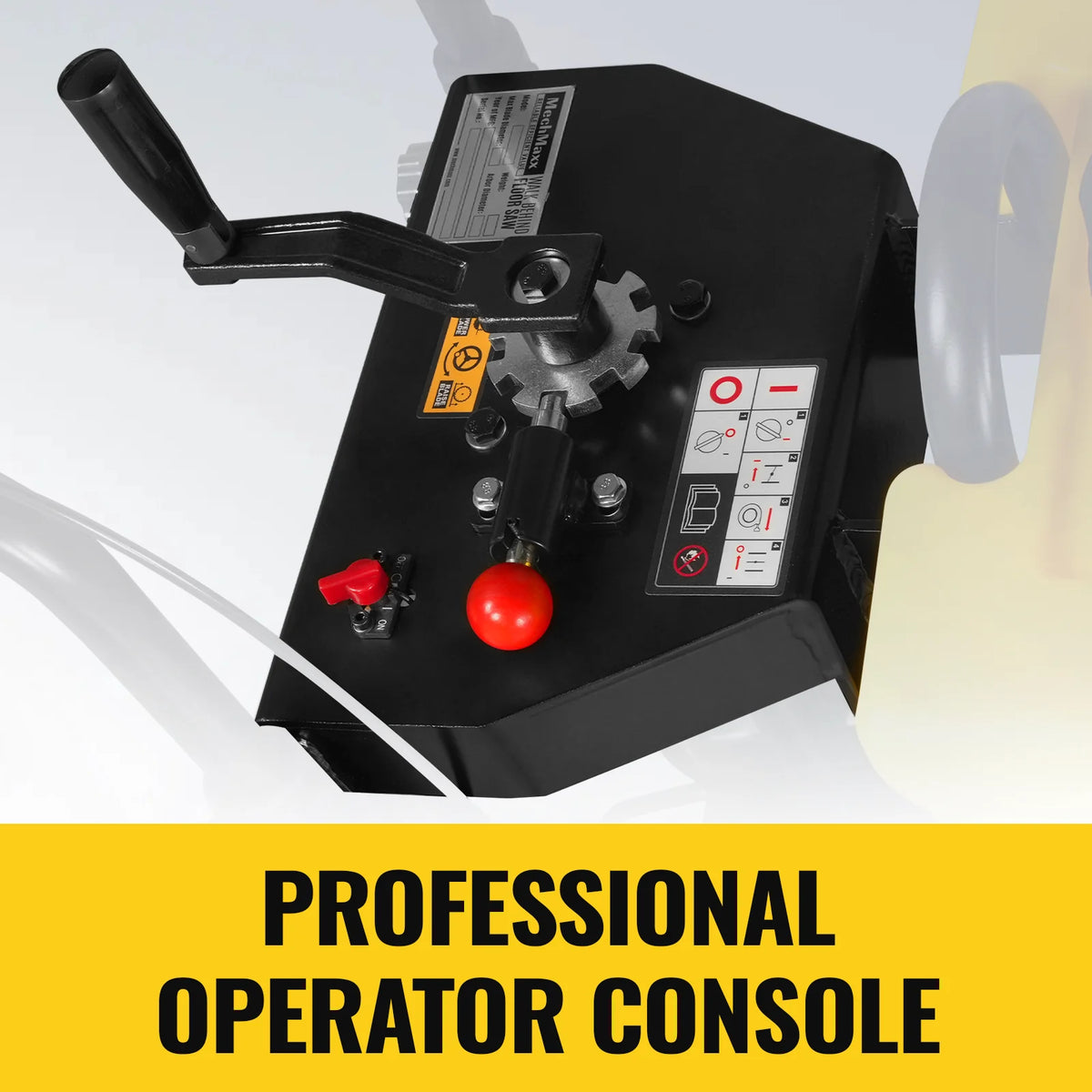 5.8 HP Walk-Behind Concrete Floor Saw, 14 in Blade, 4 in Cutting Depth, FS350Z - view 7