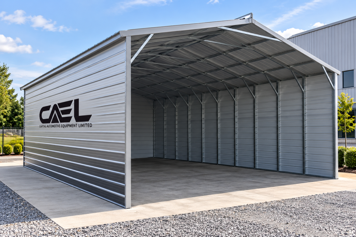 CAEL M131310 Cover-to-Ground Livestock Shed – 13 × 13 ft