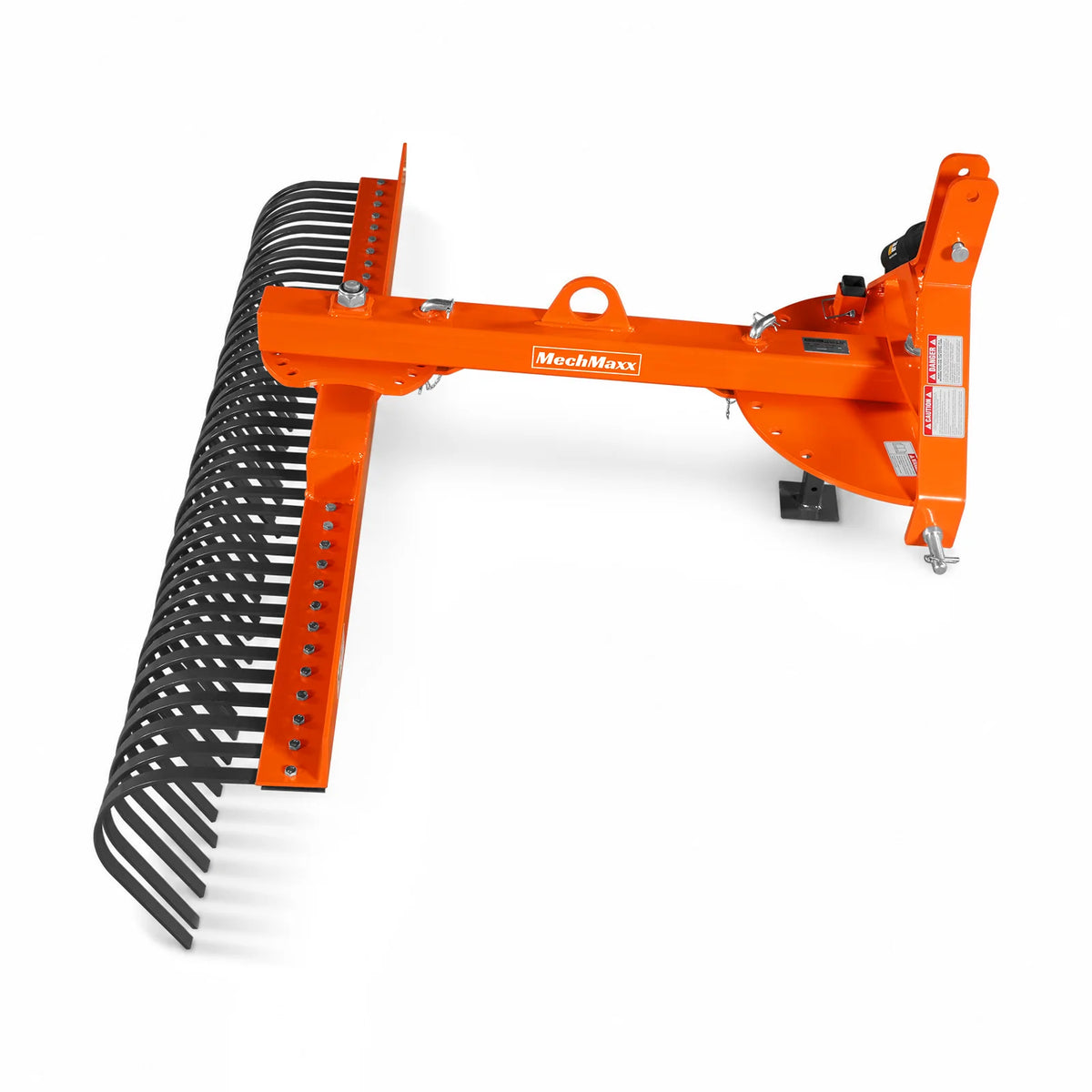 72" Offset Landscape Rake with 36 Tines 3 Point Hitch Tractor Attachment, LRA72 - view 7