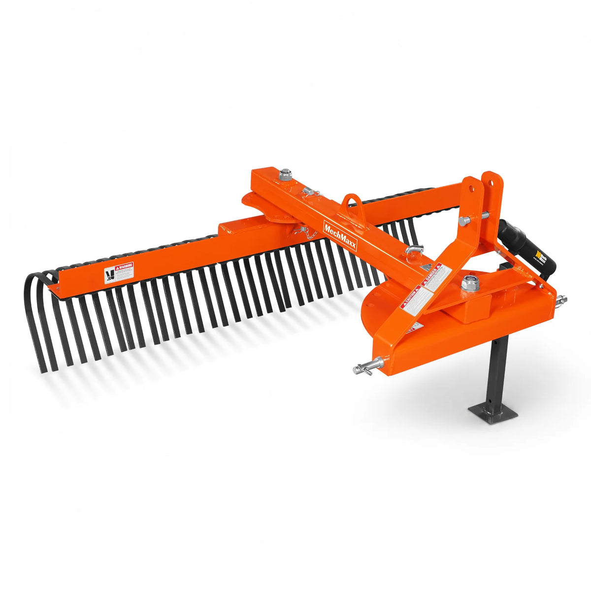 72" Offset Landscape Rake with 36 Tines 3 Point Hitch Tractor Attachment, LRA72 - view 8