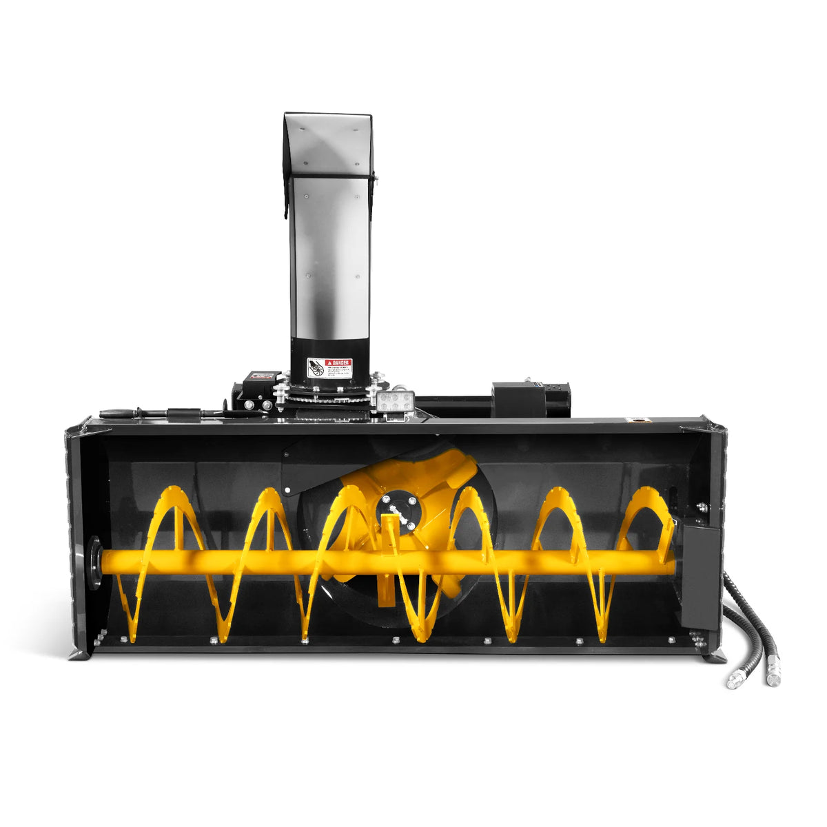 72" Hydraulic Skid Steer Snow Blower, 16–24 GPM, Hydraulic Chute Rotator & Deflector, 24" Impeller, SSB72H - view 8