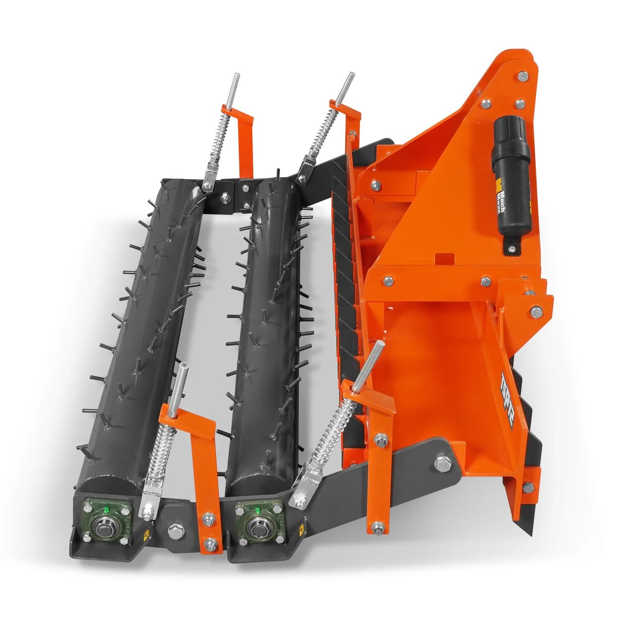 72" Heavy Duty Soil Pulverizer, Double Spiked Roller, 25 Shanks, Category 1 and 2, 3 Point Hitch Tractor Attac - view 20