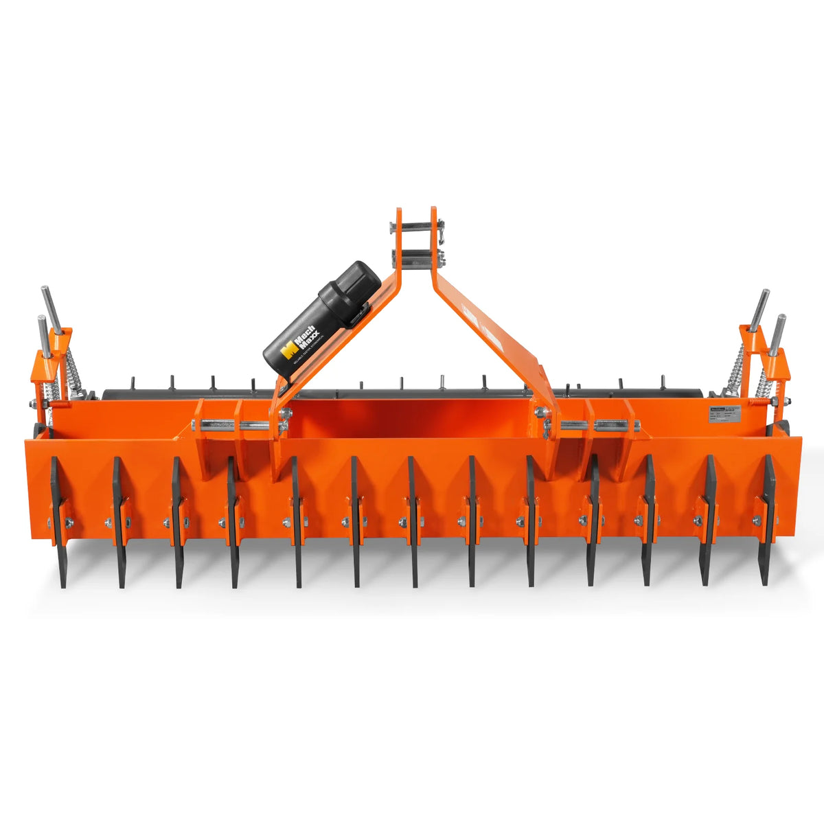 72" Heavy Duty Soil Pulverizer, Double Spiked Roller, 25 Shanks, Category 1 and 2, 3 Point Hitch Tractor Attac - view 18