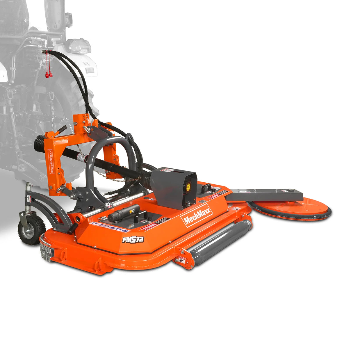 72 in Orchard Finish Mower, 3 Point Hitch Cat.1, Hydraulic Offset, PTO Shaft Included with Shear Bolt, 25-50 H - view 8