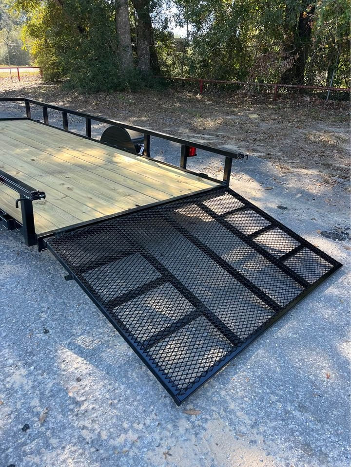 77 x 14 Tube Top Utility Trailer with 4 FT HD Gate - view 6