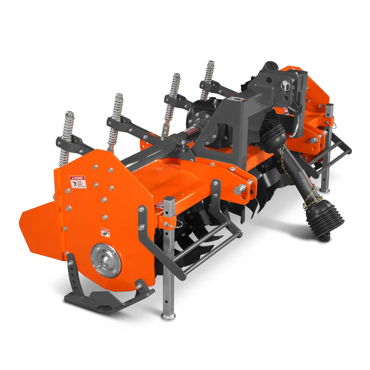 80 in Heavy Duty Rotary Tiller, 3 Point Hitch Cat.2, Gear Drive, PTO Shaft Included with Slip Clutch, 40-80 HP - view 25