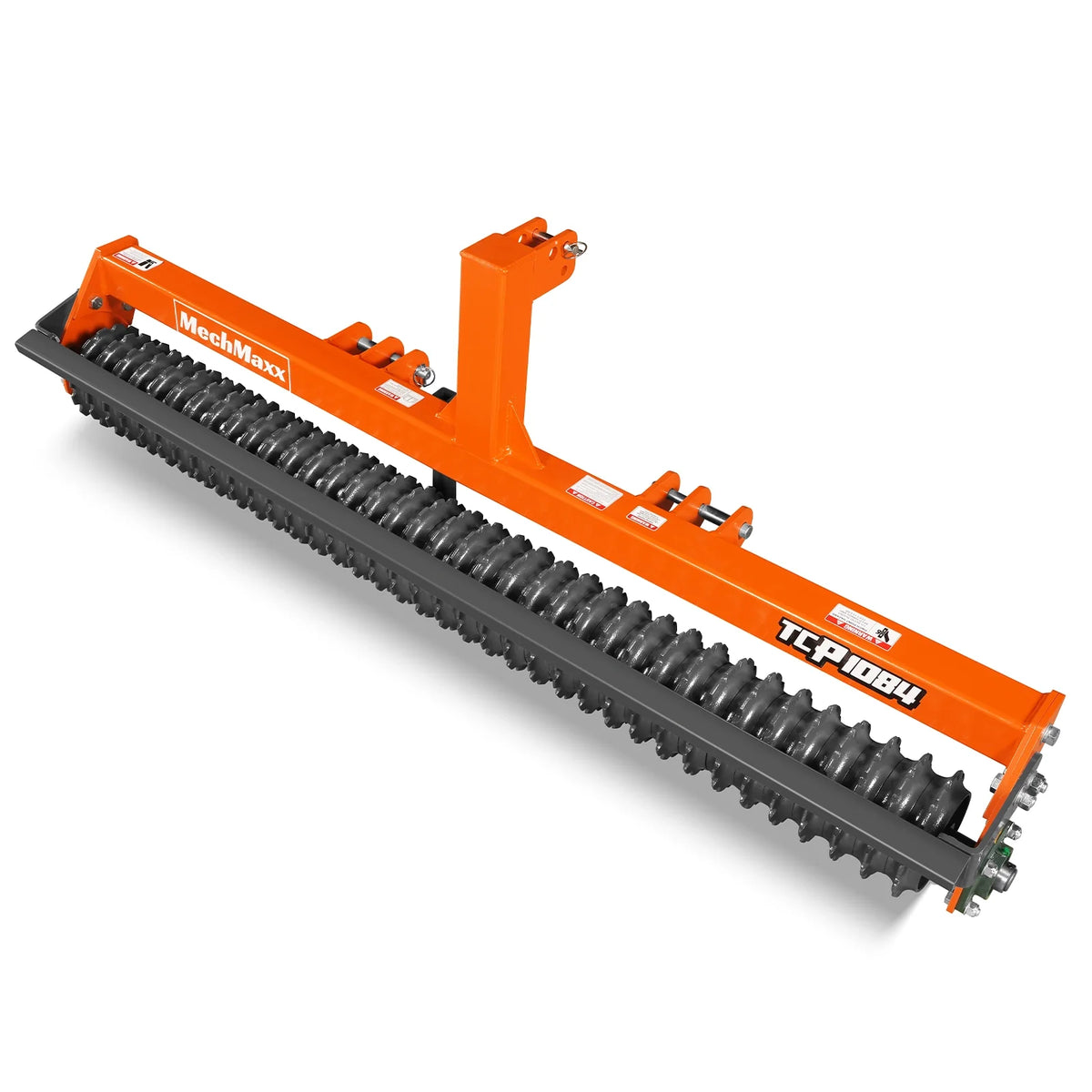84" Cultipacker with 37 Ductile Iron Wheels, Scraper Bar Included, Category 1 and 2, 3 Point Hitch Tractor Att - view 16