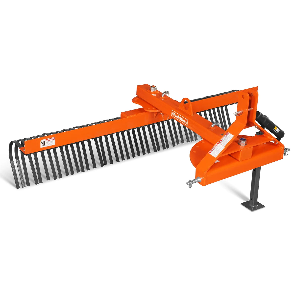 84" Offset Landscape Rake with 42 Tines 3 Point Hitch Tractor Attachment, LRA84 - view 8