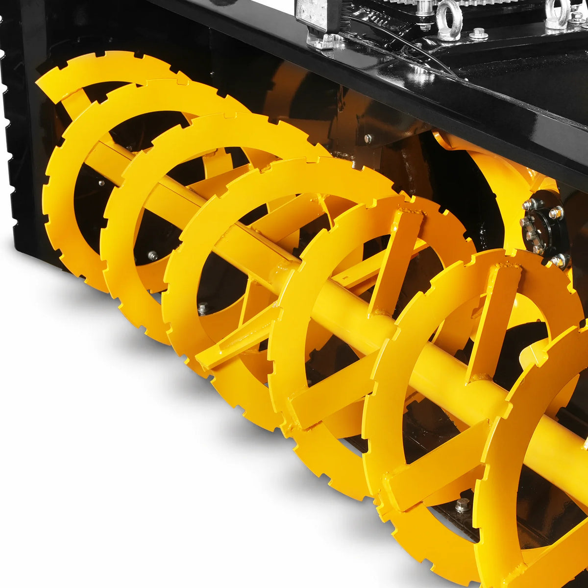 84" Hydraulic Skid Steer Snow Blower, 16–24 GPM, Hydraulic Chute Rotator & Deflector, 24" Impeller, SSB84H - view 2