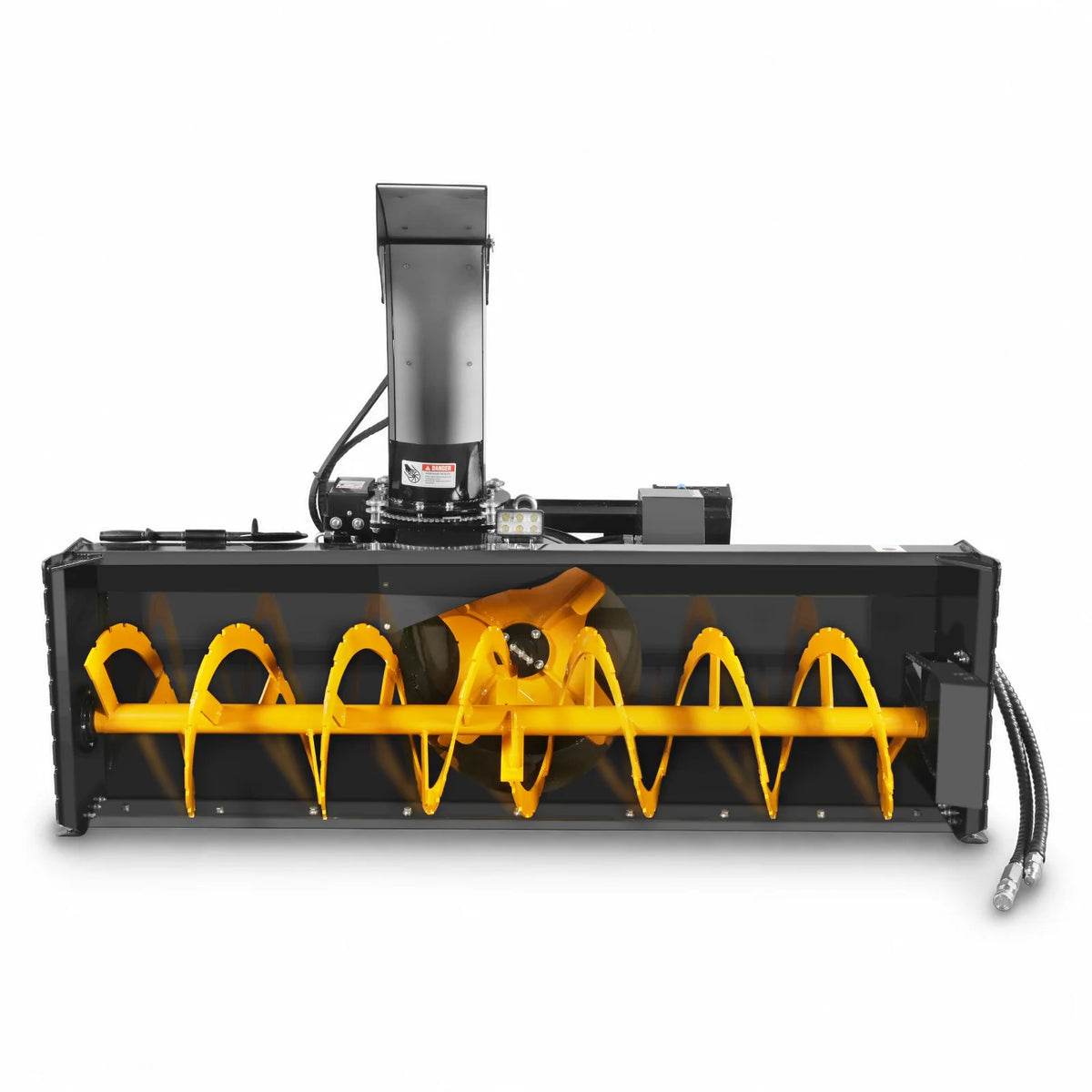 84" Hydraulic Skid Steer Snow Blower, 16–24 GPM, Hydraulic Chute Rotator & Deflector, 24" Impeller, SSB84H - view 8