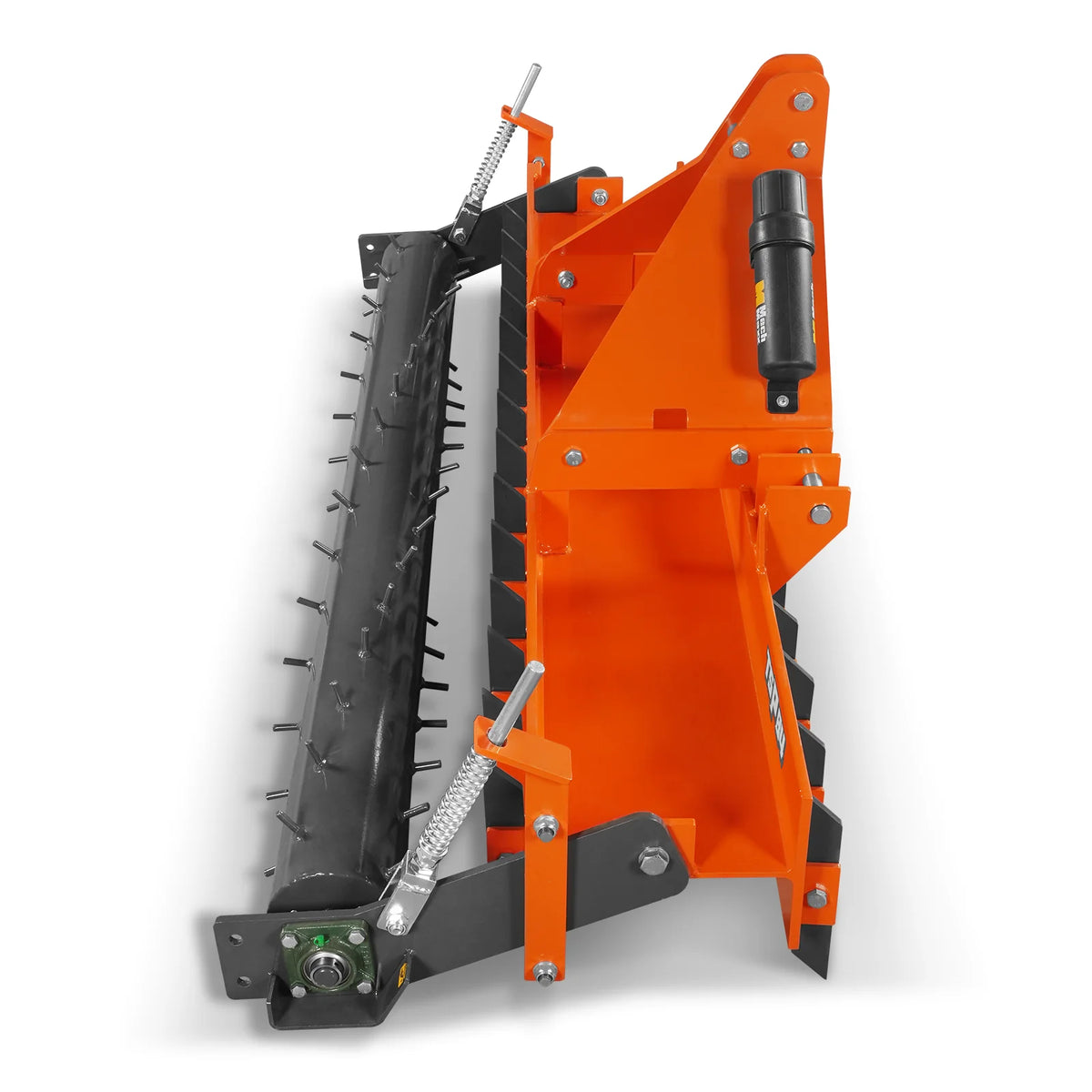 84" Heavy Duty Soil Pulverizer, Single Spiked Roller, 29 Shanks, Category 1 and 2, 3 Point Hitch Tractor Attac - view 19
