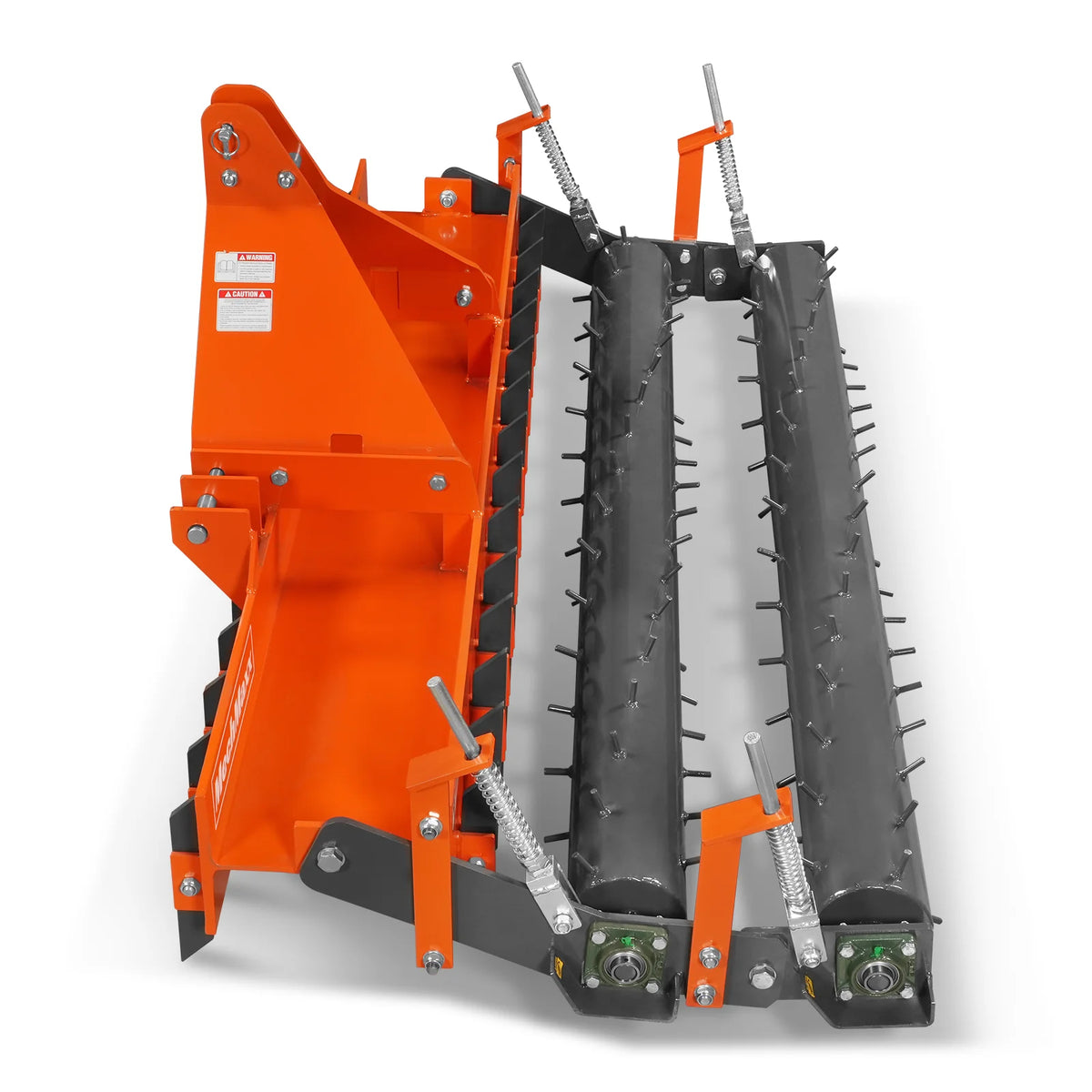 84" Heavy Duty Soil Pulverizer, Double Spiked Roller, 29 Shanks, Category 1 and 2, 3 Point Hitch Tractor Attac - view 16