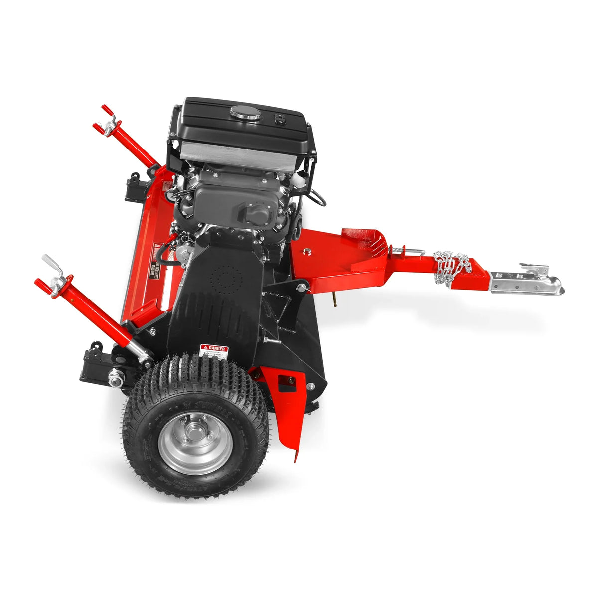 MechMaxx 55" Tow-Behind ATV Offset Flail Mower, 23HP 679cc E-start Gas Engine Powered; Adjustable Mowing Heigh - view 8