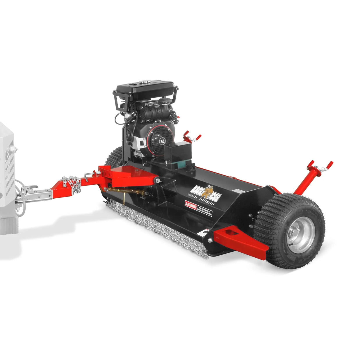 MechMaxx 55" Tow-Behind ATV Offset Flail Mower, 23HP 679cc E-start Gas Engine Powered; Adjustable Mowing Heigh - view 10