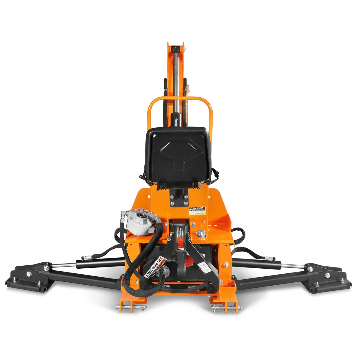 9' Tractor Backhoe Attachment, Mechanical Thumb, 15" Bucket, ISO/SAE Controls, Cat. 1 & 2, 25-100 HP, BH860M - view 29