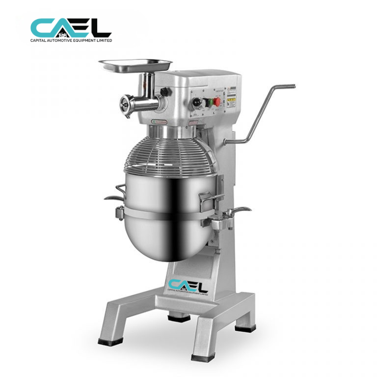CAEL BJ20 Batteur Mélangeur Planétaire avec Hachoir – 20 L, 4 kg, ETL