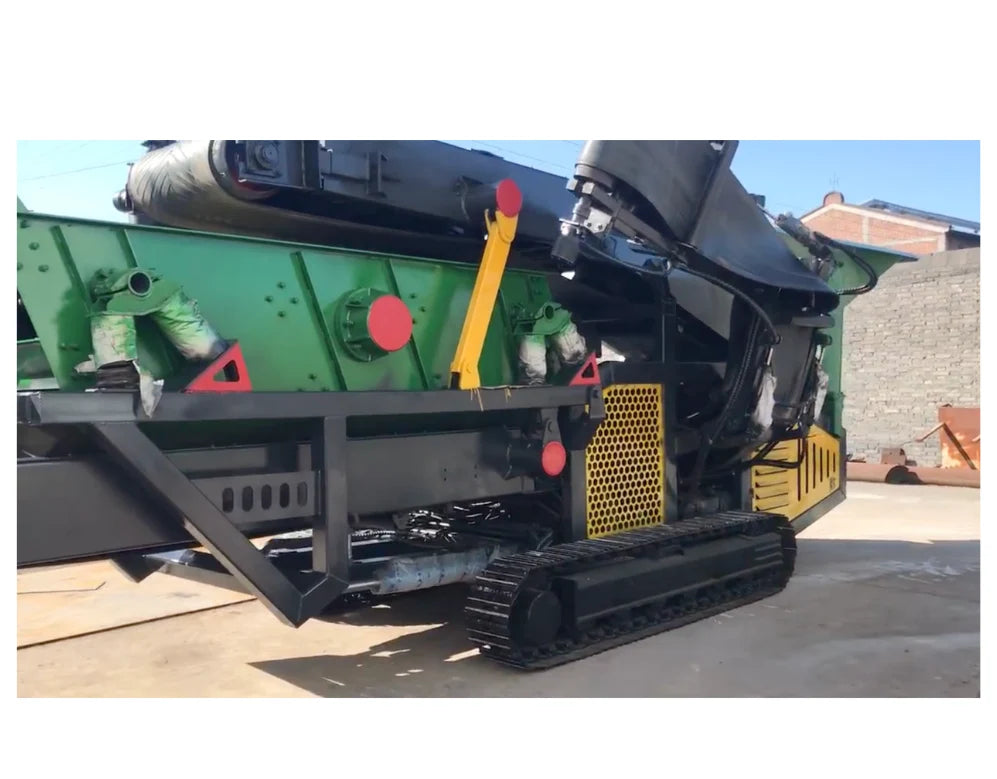 CAEL MS1235 Two-Deck Mobile Screener – Yanmar 48 HP Engine