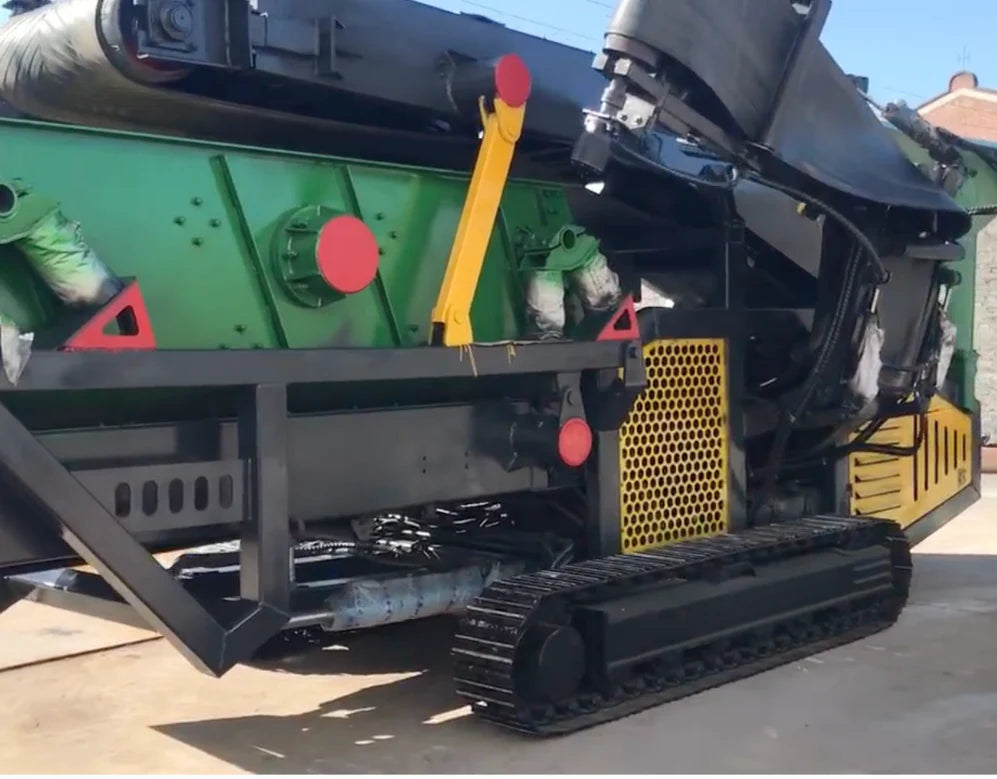 CAEL MS1235 Two-Deck Mobile Screener – Yanmar 48 HP Engine