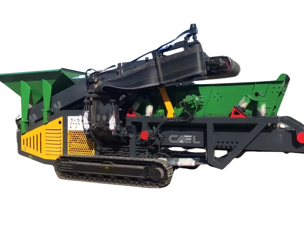 CAEL MS1235 Two-Deck Mobile Screener – Yanmar 48 HP Engine