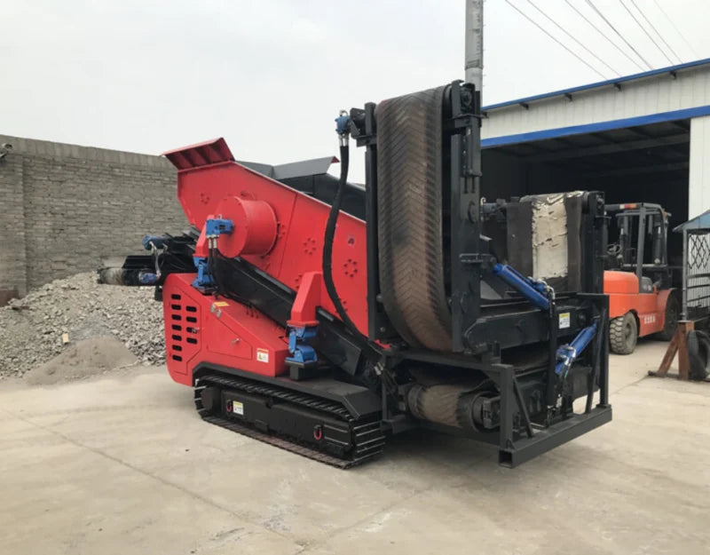 CAEL MS221 Two-Deck Mobile Screener – Kubota Engine, 50–80 t/h