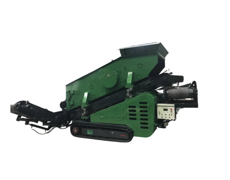 CAEL MS221 Two-Deck Mobile Screener – Kubota Engine, 50–80 t/h
