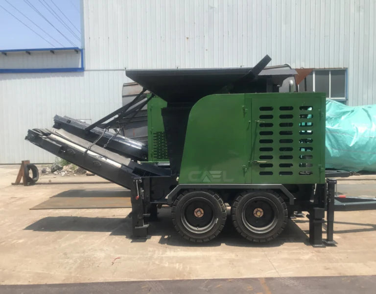 CAEL WJC604 Mobile Jaw Crusher on Wheels – Yanmar Diesel, 30–50 t/h