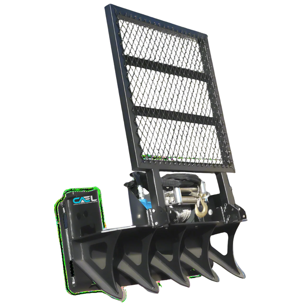 CAEL SLW-3T Hydraulische Forstseilwinde für Kompaktlader – 3 Tonnen