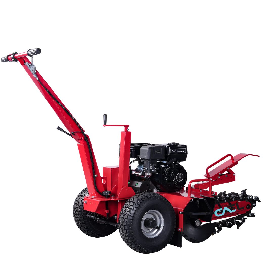 Trancheuse CAEL TR-15 à conducteur marchant – 15 CV, profondeur 600 mm