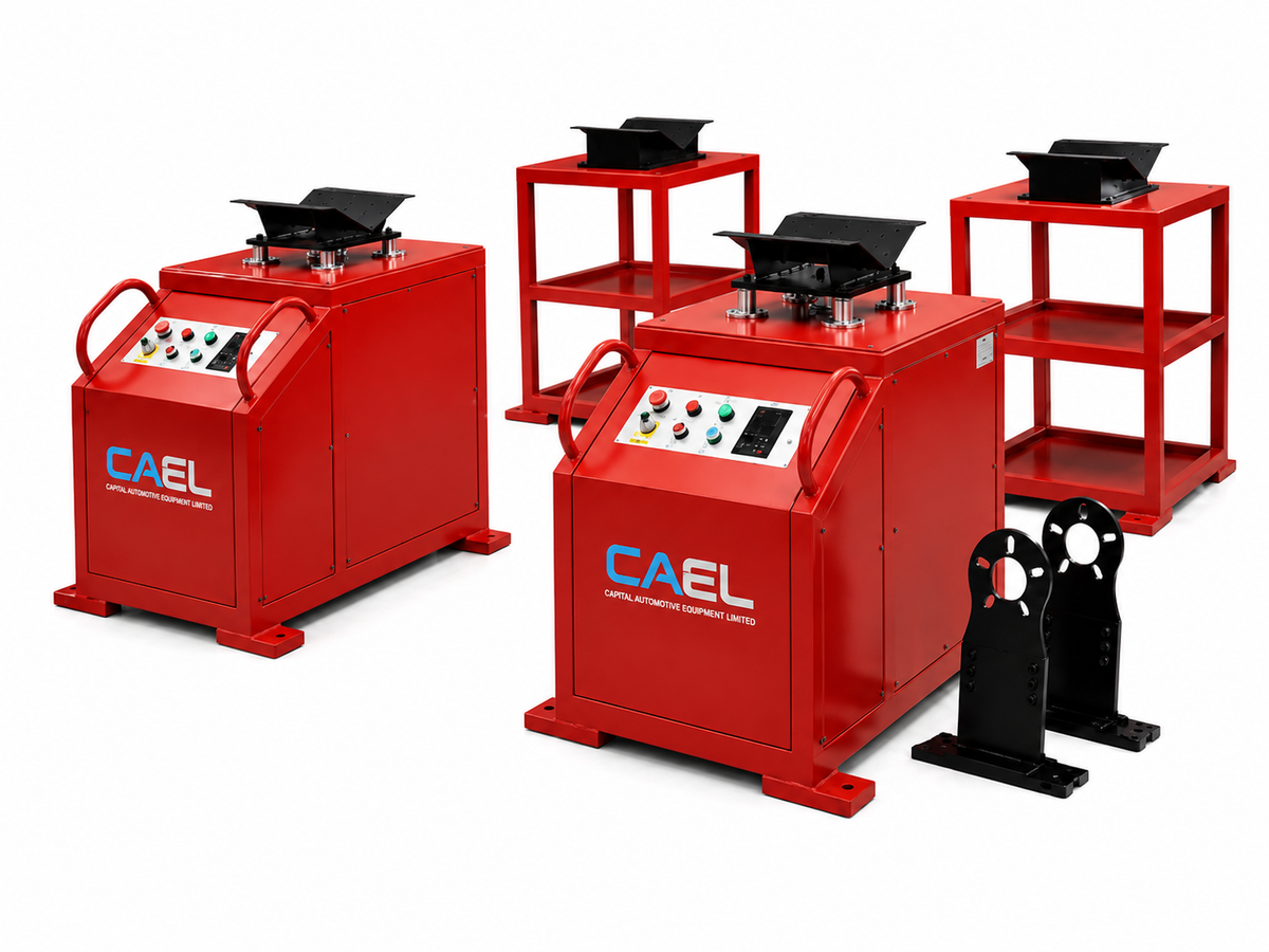 Simulateur de route pour châssis CAEL – capacité 3000 kg, vibrations 10–20 Hz