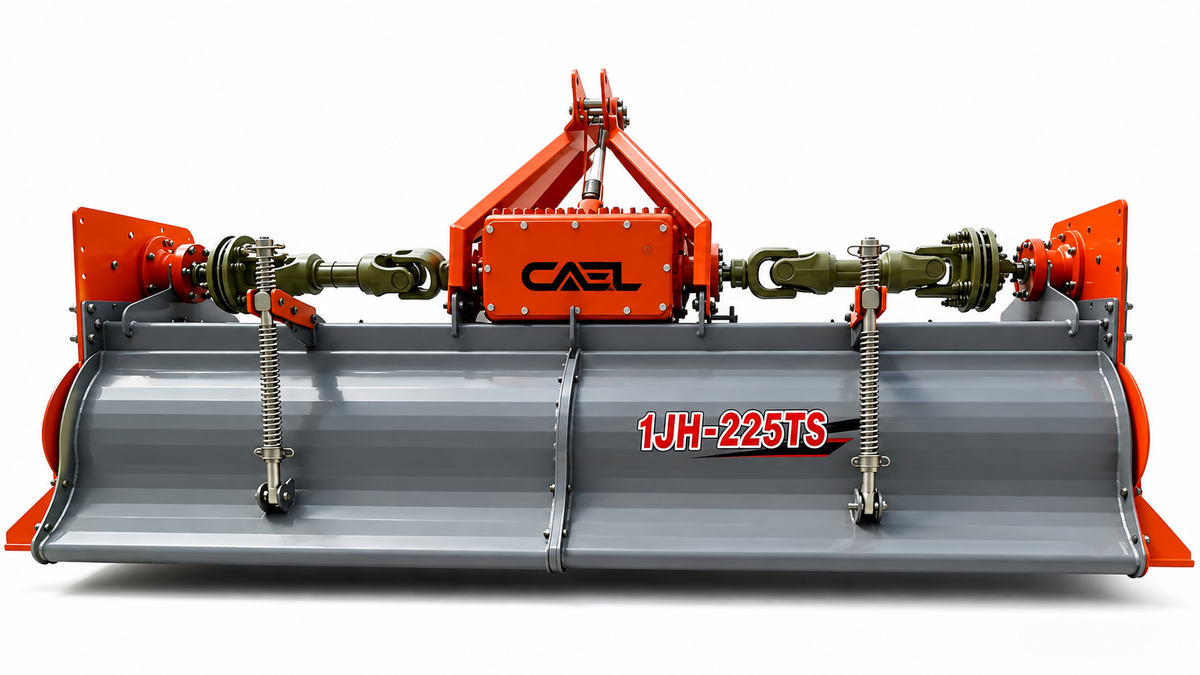 CAEL 1JH-225TS Rotavator – 225 cm pour tracteurs de 80–100 ch