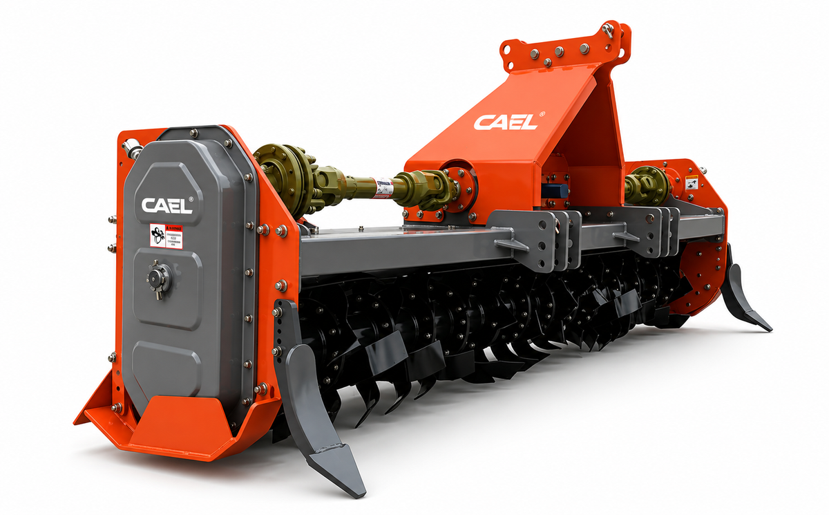 CAEL 1JH-260TS Rotavator robuste – 260 cm pour tracteurs de 100–140 ch